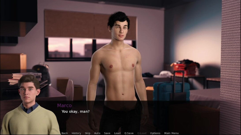 Gay Amaran: 新入生体育ゲームプレイパート7