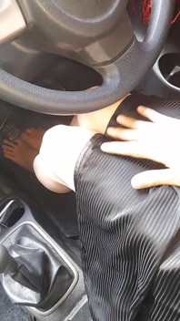 Crossdresser cum inside satin panties