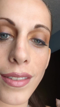 Sexy Trans Girl Showing off Her Smooth Skin and Perky Tits