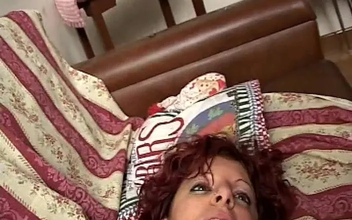 Hurricane by Roy Parsifal: Busty Italian redhead girl shows her skills having sex