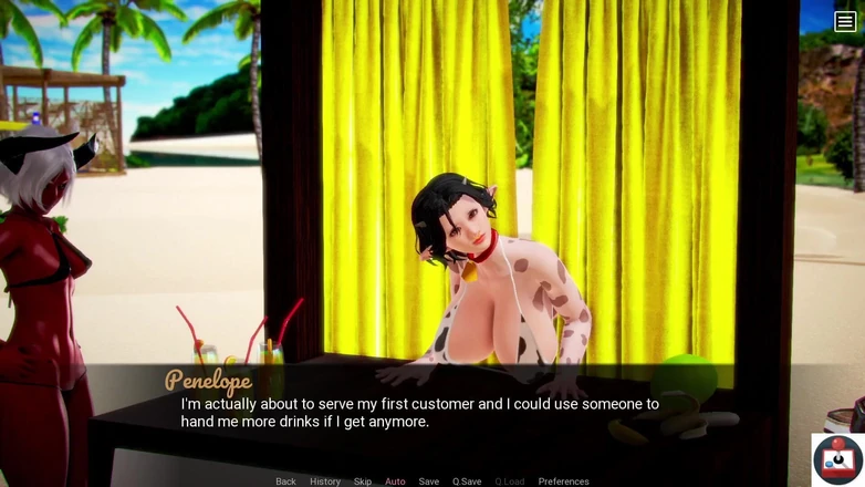 Joystick Cinema: Sexus Resort - (pt 14) - {v0.3.2} - Coconut in Lemonade...wtf