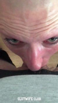 Have You Ever Had a Staring Contest with a Slut Sucking Your Cock?