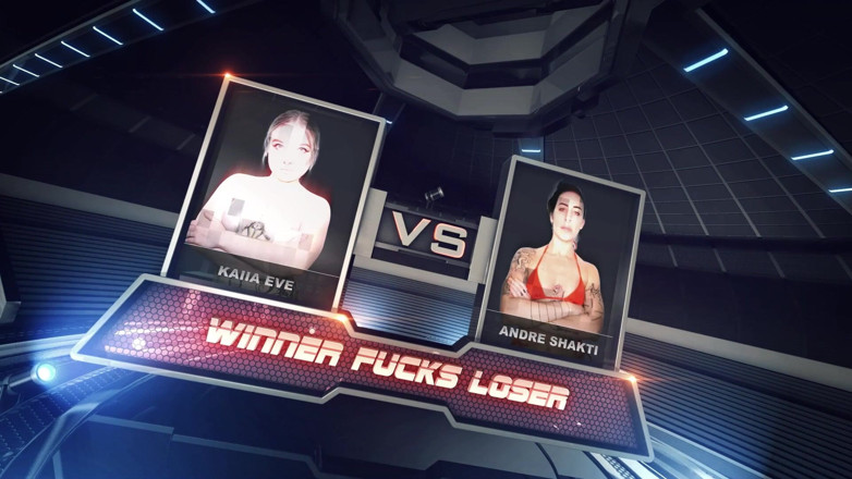 Evolved Fights Lez: Andre shakti vs kaiia eve kadın güreşi