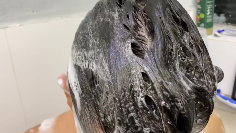 Leandro e Asafe: Grote lul mager neukt de passieve in het bad