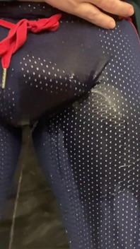 Jules' First Piss Desperation Challenge After Being Trained Many Times by His Flatmate Simon to Pee Himself, He Is Now Dared to