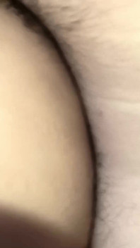 Arabská ebony velký zadek anální POV sex šukání mého zadku bb