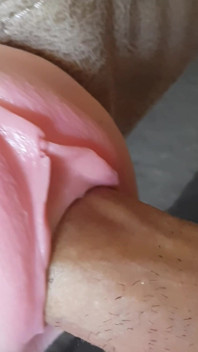 Dani Moment Fucking a Dildo