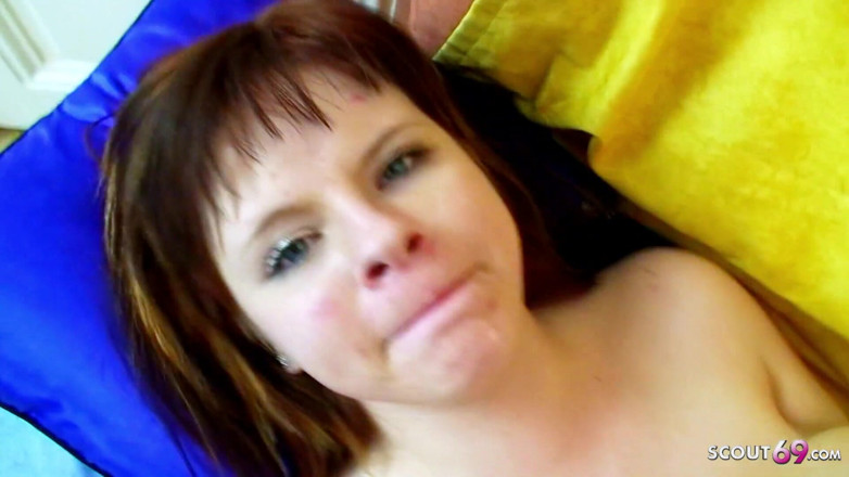 Full porn collection: German BBW whore teen is booked by a stranger and...