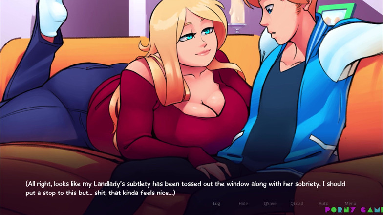 Porny Games: Life in Woodchester 0.7.1 - Chubby MILF wants some dick (1/2)
