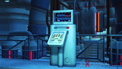 3dxpassion: Sci-fi soldier fucks hard a hot woman with huge boobs...