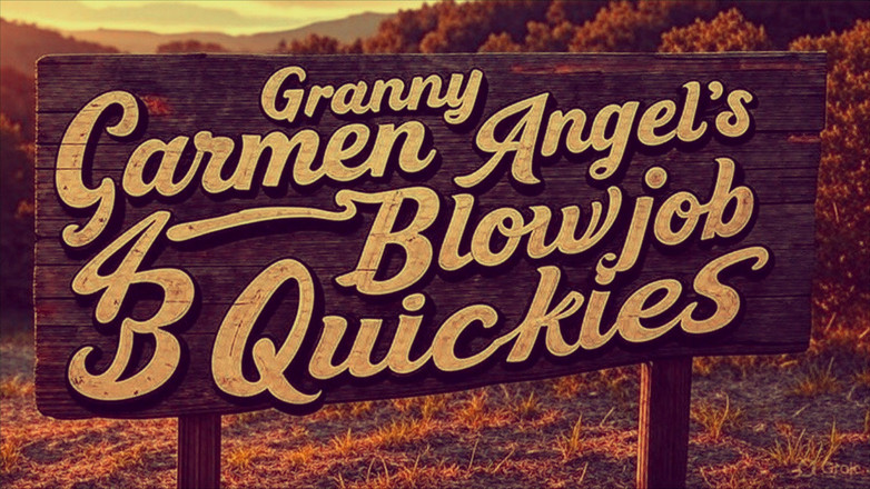 Carmen Angel: Babička Carmen: šukací stroj sání ptáka, mrdka v ústech děvka severního pólu 12224fap