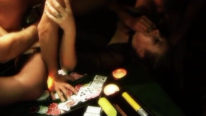CBD Media: Süßes teen bekommt gangbang von spielern