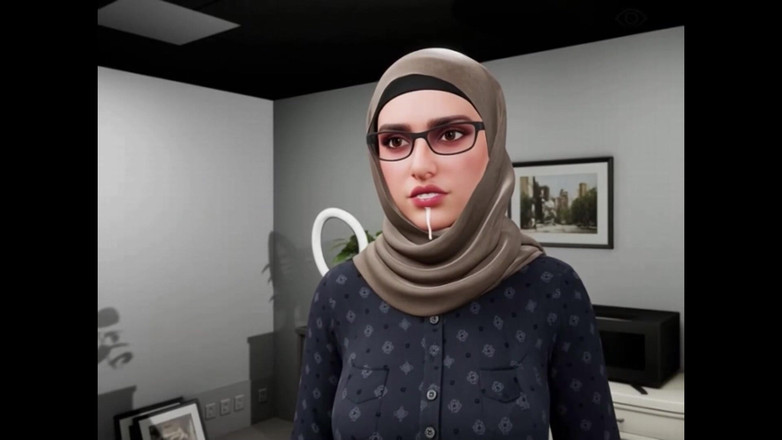 Denis animation: Інтерв'ю з мусульманкою в хіджабі