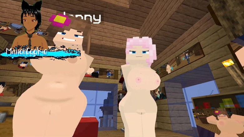 Manor Cookie: Minecraft jenny mod fapcraft jenny ve zoey sikişmek ve üçlü seks...