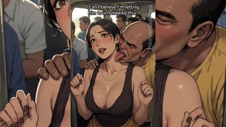 Heaven Gamez: Индийских шлюховатых крошок унизили и имеют уродливые толстые грязные старики в автобусе - часть 1