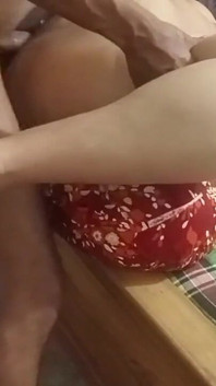 Ona ayakta bakım yaptım.