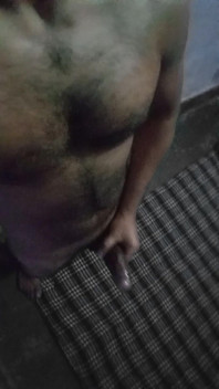 Standing and Stroking My Dick in Nurse's Room