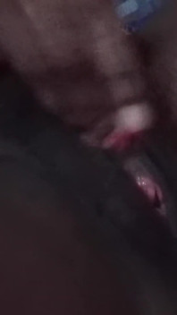 Nite Time Solo Masturbation Cumming Hard Fingering My Black Pussy