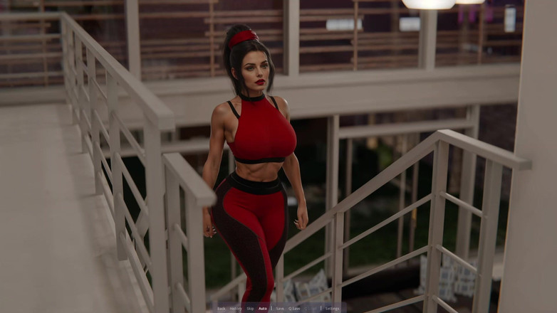 Hotgame Studio X: Hotwife Sofia - Dag 2 - Möte Moster V och Veil App