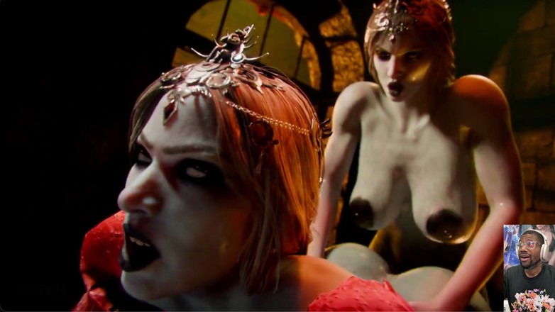 L6RD7BLU3 FUTA: Transsexuala Orin se fute singură, văduva mare cu pula mare...