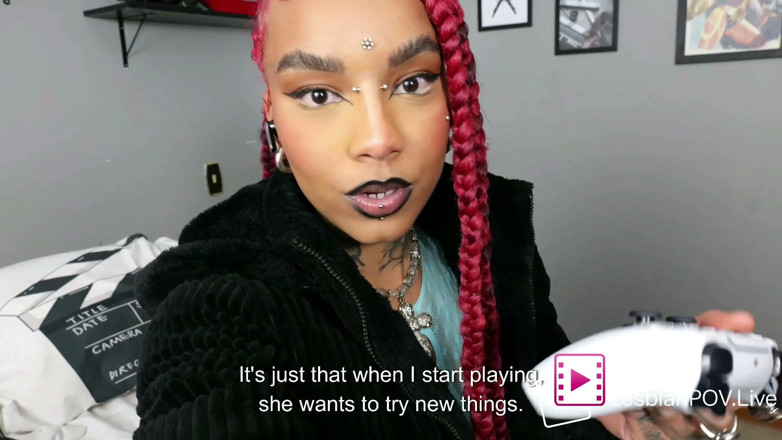 Lesbian POV: Pov ep. 60 Mary black e Yara sol - amanti dei gamer