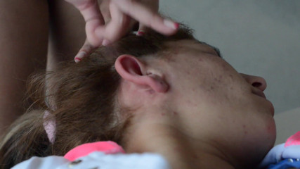 Hunterotic: Ear fetish - ear strike - Domina Mikaela and Slave Natasha