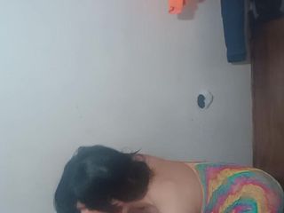 Femboy from Colombia: Neighbor Arrival Ami Room