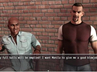 Porngame201: Manila Shaw - Scènes de gameplay n ° 2 - jeu hentai en 3D