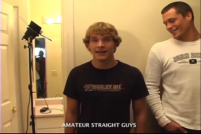 Jay's Amateur Straight Guys: Hetero chlapi kouří!