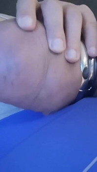 Erotic Big Bulging Touching Myself Show