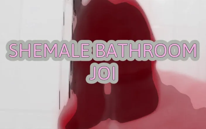 Campsissyboi: Shemale Brandy Directs Your Strokes in the Bathroom