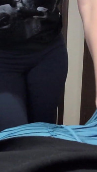 PAWG Lap Tanec V Legínách Jógy