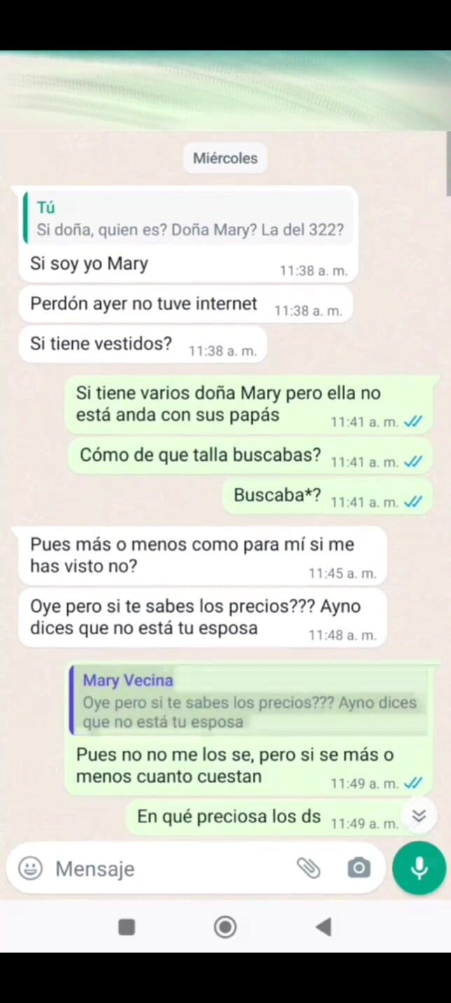 Mexicasero: Mrs. mary schickt mir wieder eine nachricht und ich nehme...