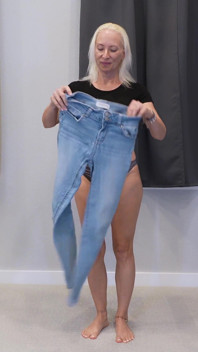 Jeans and Leggings Try on Haul - Fashion Fetish E34 - MILF Stella