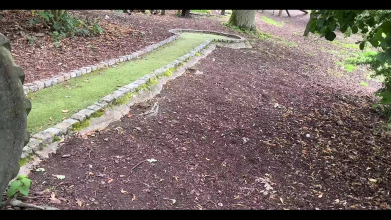 English Psycho: Awek transeksual blonde panas Lily Adick dikongkek dalam hutan oleh...