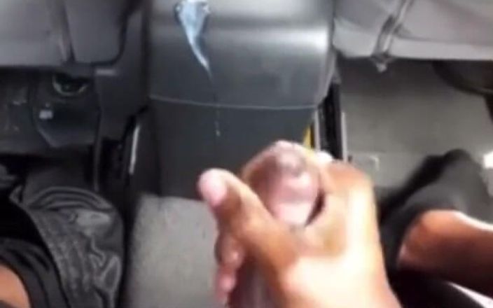 Take it for daddy: Stroking My BBC Until I Cum in the Car