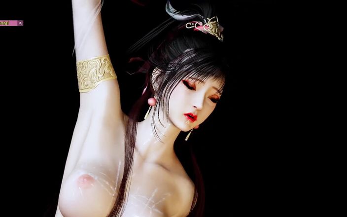 X Hentai: Şehvetli savaşçı sert sikişiyor- 3 boyutlu animasyon hentai