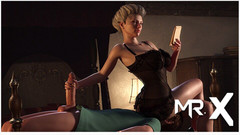 Mr Studio X: Treasure of nadia - đọc một cuốn sách trong khi sục cu...