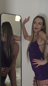 You Are so Small You Can Only Fuck My Legs - Cum on the Fucking Mirror Giantess Handjob!
