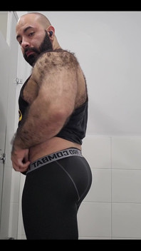 Post Workout Stretching and Showing off