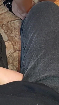 I Jerk off to My Neighbor in the Kitchen While She Is Preparing Dinner