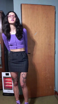 Sexy Secretary Asks for a Raise and Uses All Her Charms