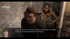 Porngame201: Kancelářská manželka - Playthrough # 14 sklad se Stevie, navštivte Dixon