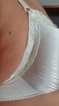 Another Vintage Front Hook Sexy Nylon Bra