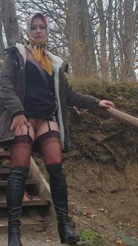 Squirt in Public Place