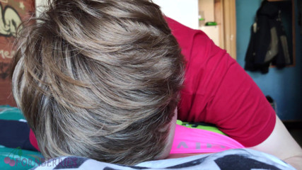 Ethan Alex: Teen guy gets a blowjob from me. POV, uncut and 4K