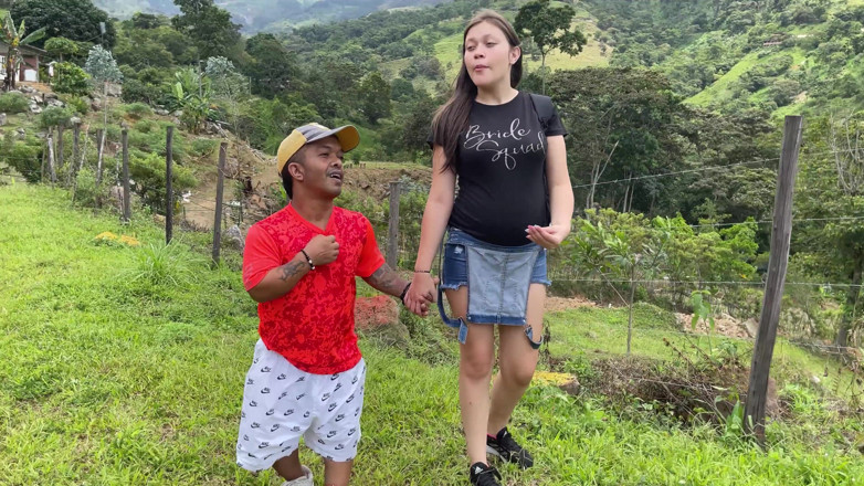 Julianaburning: I Take My Rich Pregnant Honeymoon Girlfriend to a Campsite...