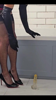 Red Corselette Bathroom Funsissy Jessica Has Been a Very Very Naughty Girl