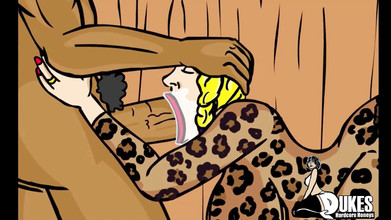 Dukes Hardcore Honeys: Farmer's stepdaughter getting black bred by field worker