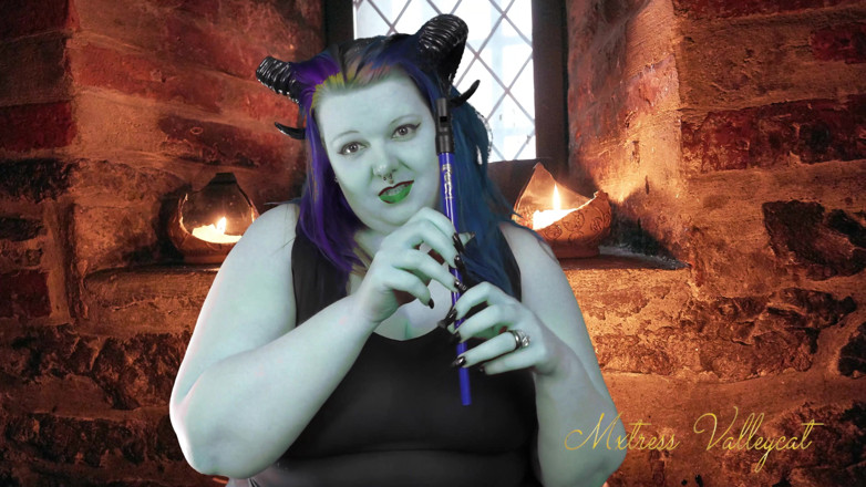 Mxtress Valleycat: Demon bard faz de você seu adorador